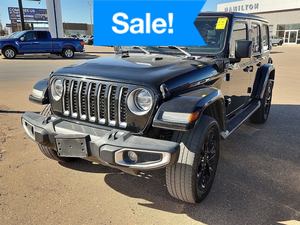 Used 2021 Jeep Wrangler 4xe Sahara SUV