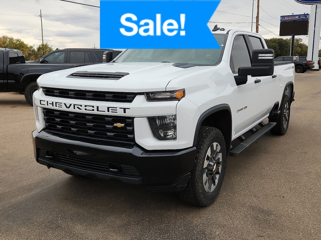 Used 2021 Chevrolet Silverado 2500 HD Custom Truck Crew Cab
