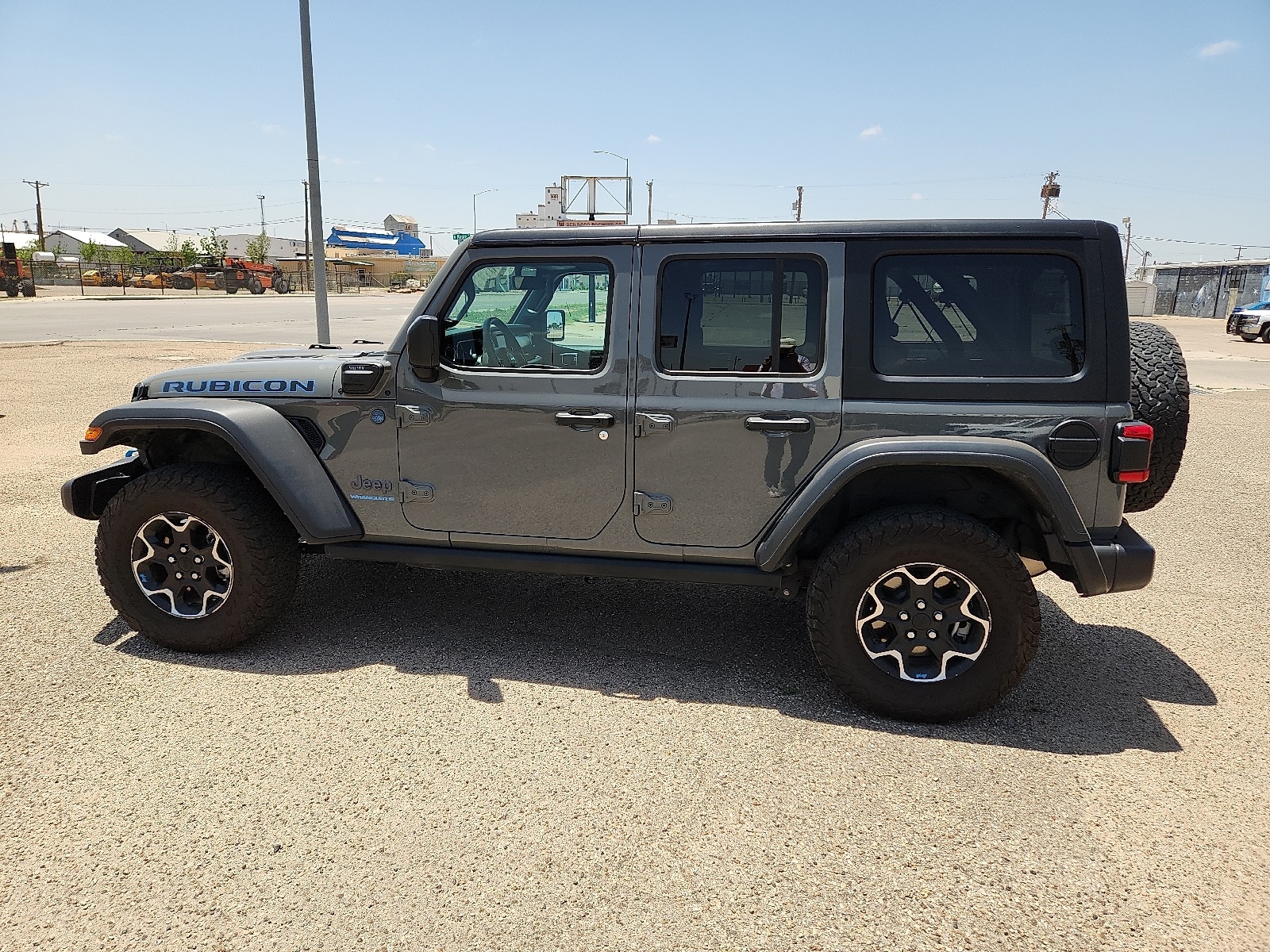 Used 2023 Jeep Wrangler 4xe Rubicon 4XE with VIN 1C4JJXR61PW646284 for sale in Clovis, NM