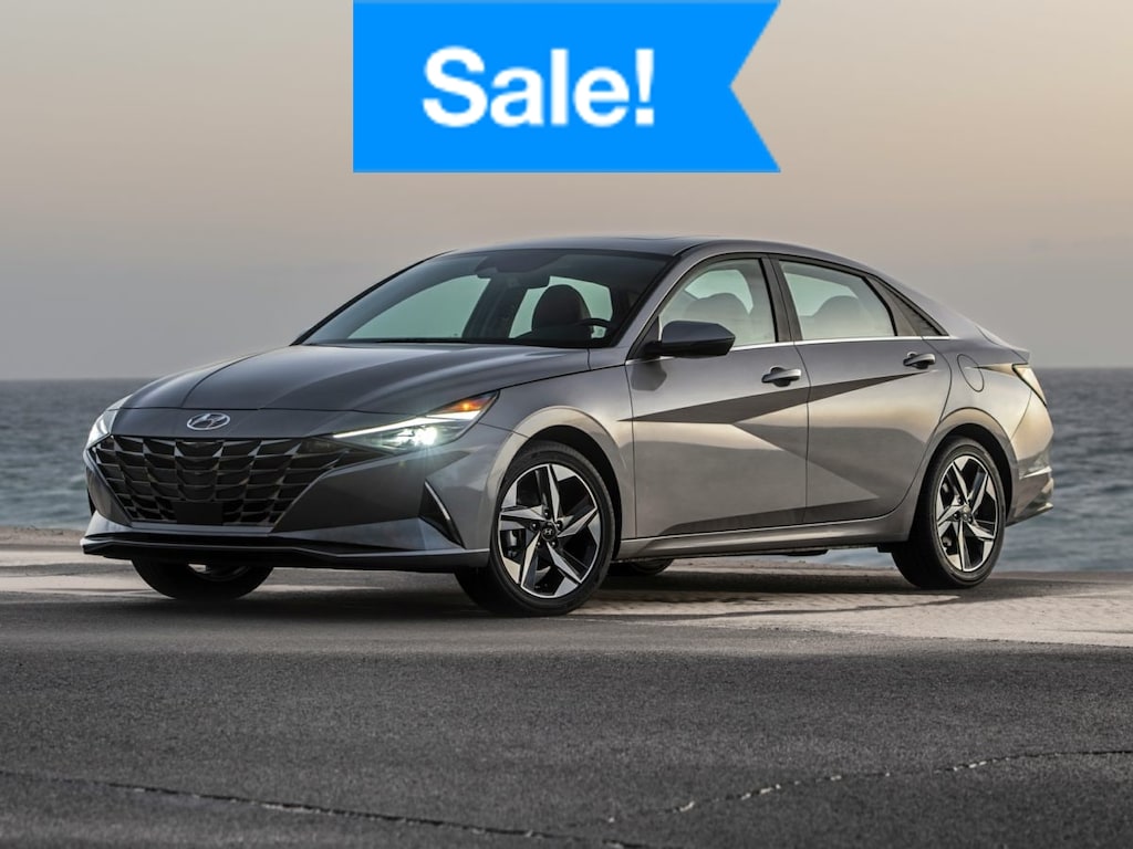 Used 2023 Hyundai Elantra HEV Blue Sedan