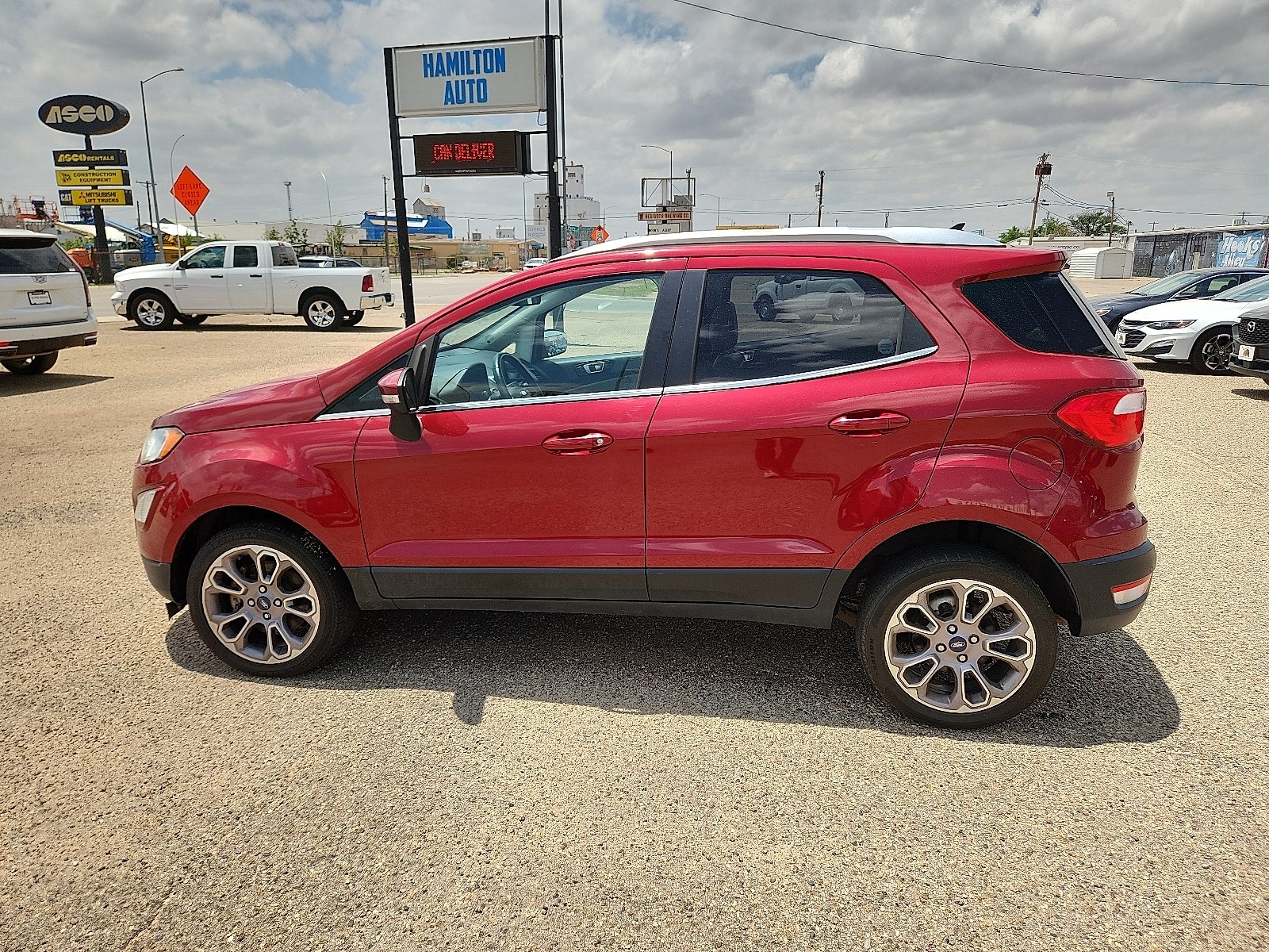 Used 2021 Ford EcoSport Titanium with VIN MAJ6S3KL5MC412888 for sale in Clovis, NM