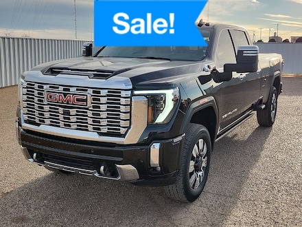 Pre-Owned 2024 GMC Sierra 3500 HD Denali Truck Crew Cab 1GT49WEY9RF211345 for sale in Clovis, NM