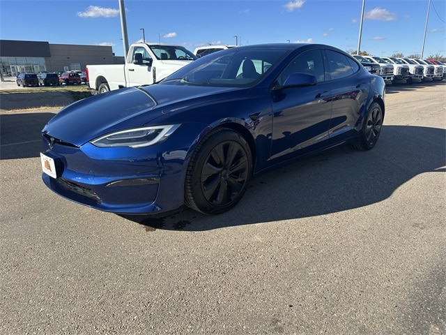 Used 2021 Tesla Model S Plaid with VIN 5YJSA1E63MF439662 for sale in Clovis, NM
