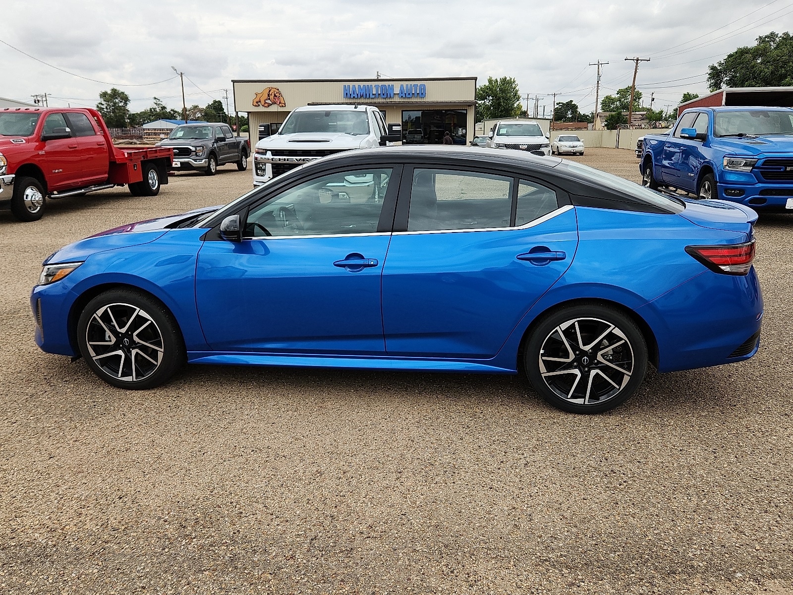 Used 2025 Nissan Sentra SR with VIN 3N1AB8DV9SY262582 for sale in Clovis, NM