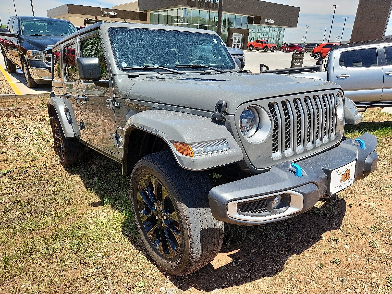 Used 2023 Jeep Wrangler 4xe Sahara 4XE with VIN 1C4JJXP67PW703624 for sale in Clovis, NM