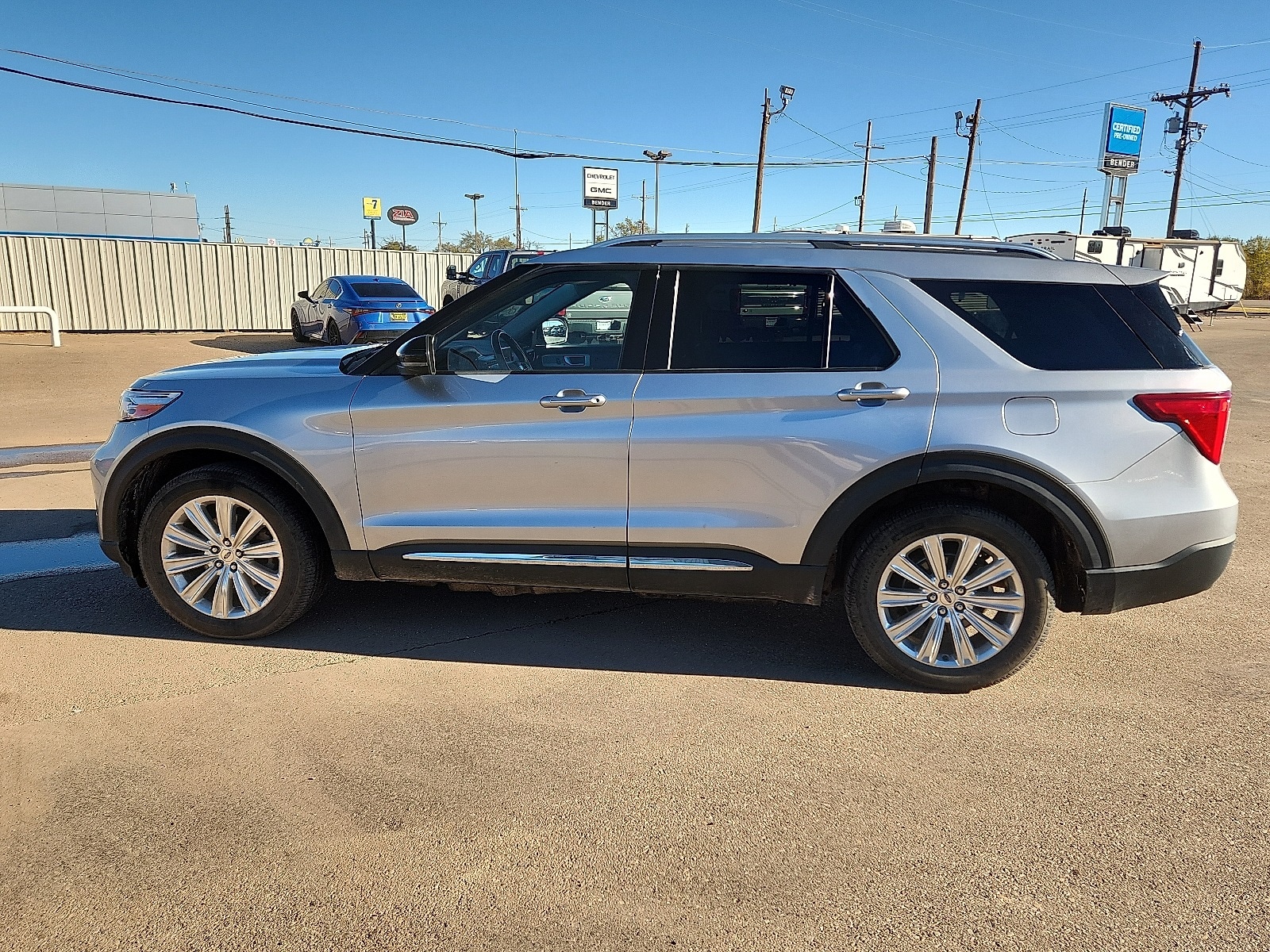 Used 2020 Ford Explorer Limited with VIN 1FMSK8FH4LGD06026 for sale in Clovis, NM