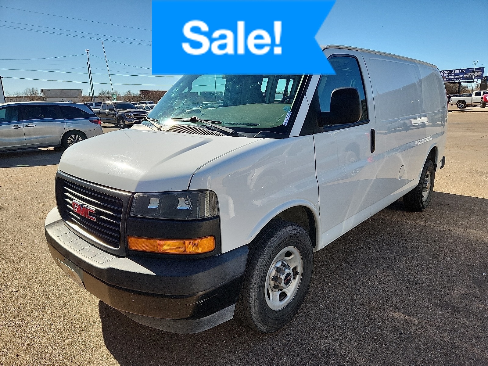 2020 GMC Savana Cargo Work Van