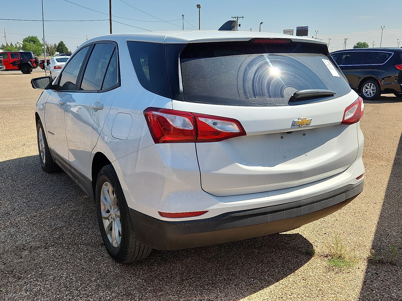 Used 2021 Chevrolet Equinox LS with VIN 2GNAXHEV8M6156746 for sale in Clovis, NM