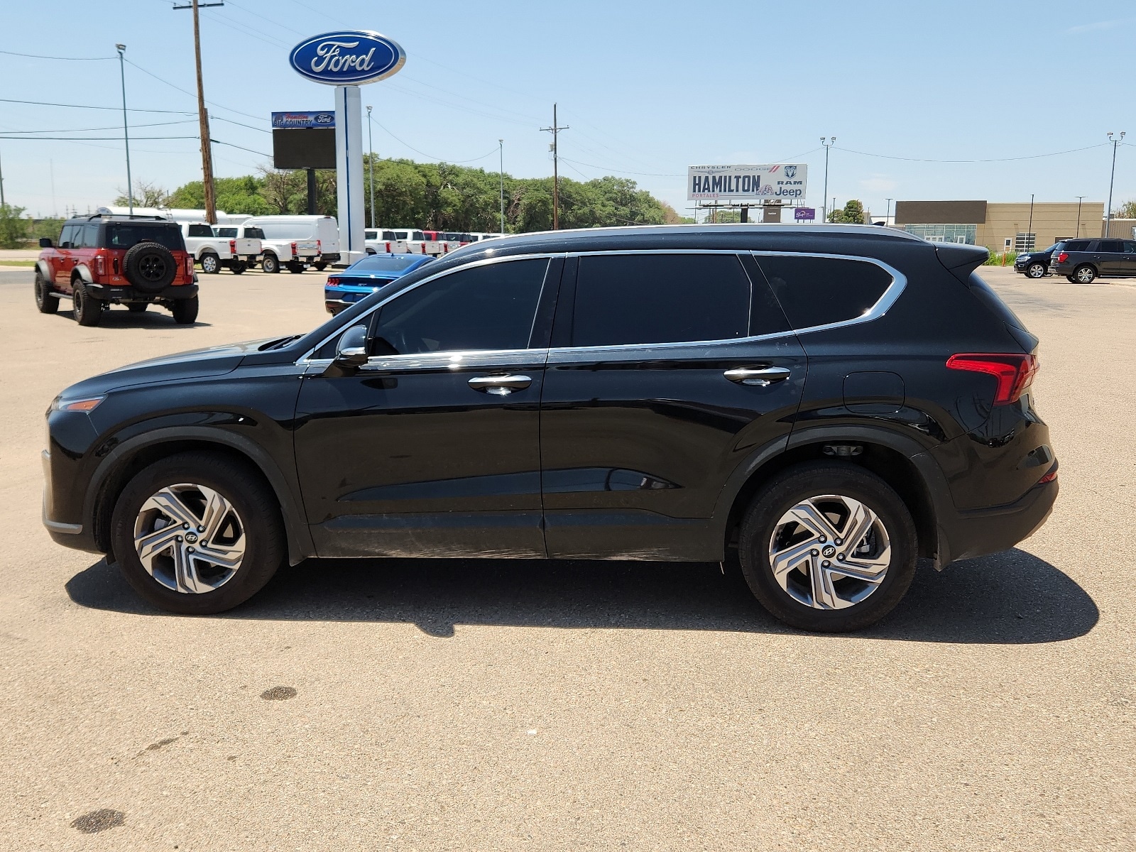 Used 2023 Hyundai Santa Fe SEL with VIN 5NMS24AJ6PH640077 for sale in Portales, NM