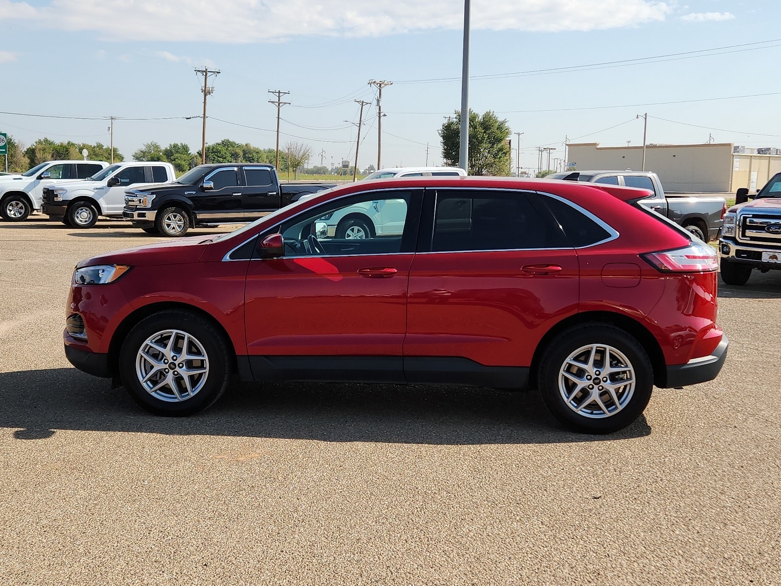 Used 2024 Ford Edge ST-Line with VIN 2FMPK4J9XRBA52188 for sale in Portales, NM