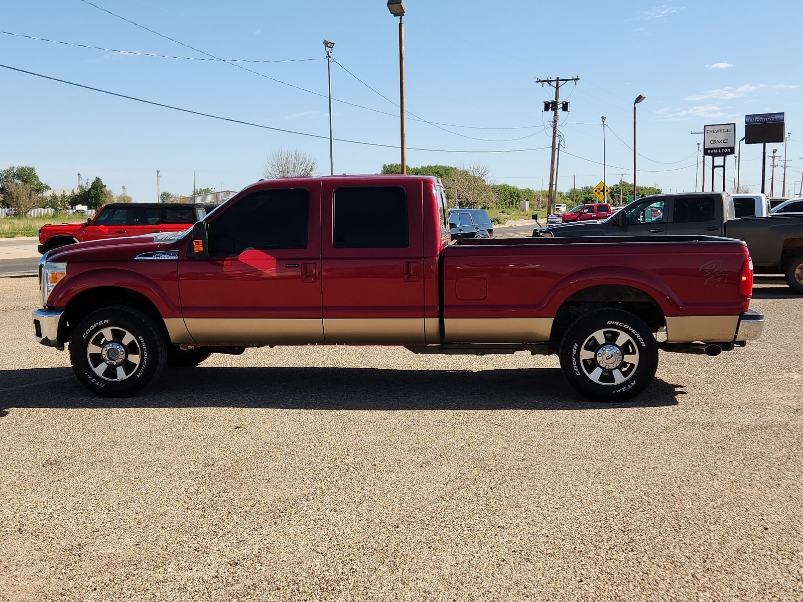 Used 2016 Ford F-250 Super Duty Lariat with VIN 1FT7W2B60GEA02676 for sale in Portales, NM