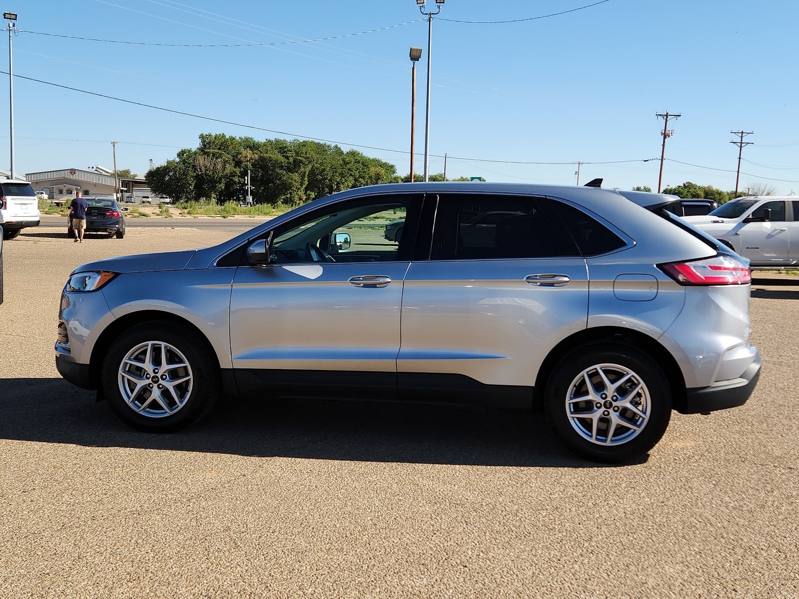 Used 2024 Ford Edge ST-Line with VIN 2FMPK4J95RBA37193 for sale in Portales, NM