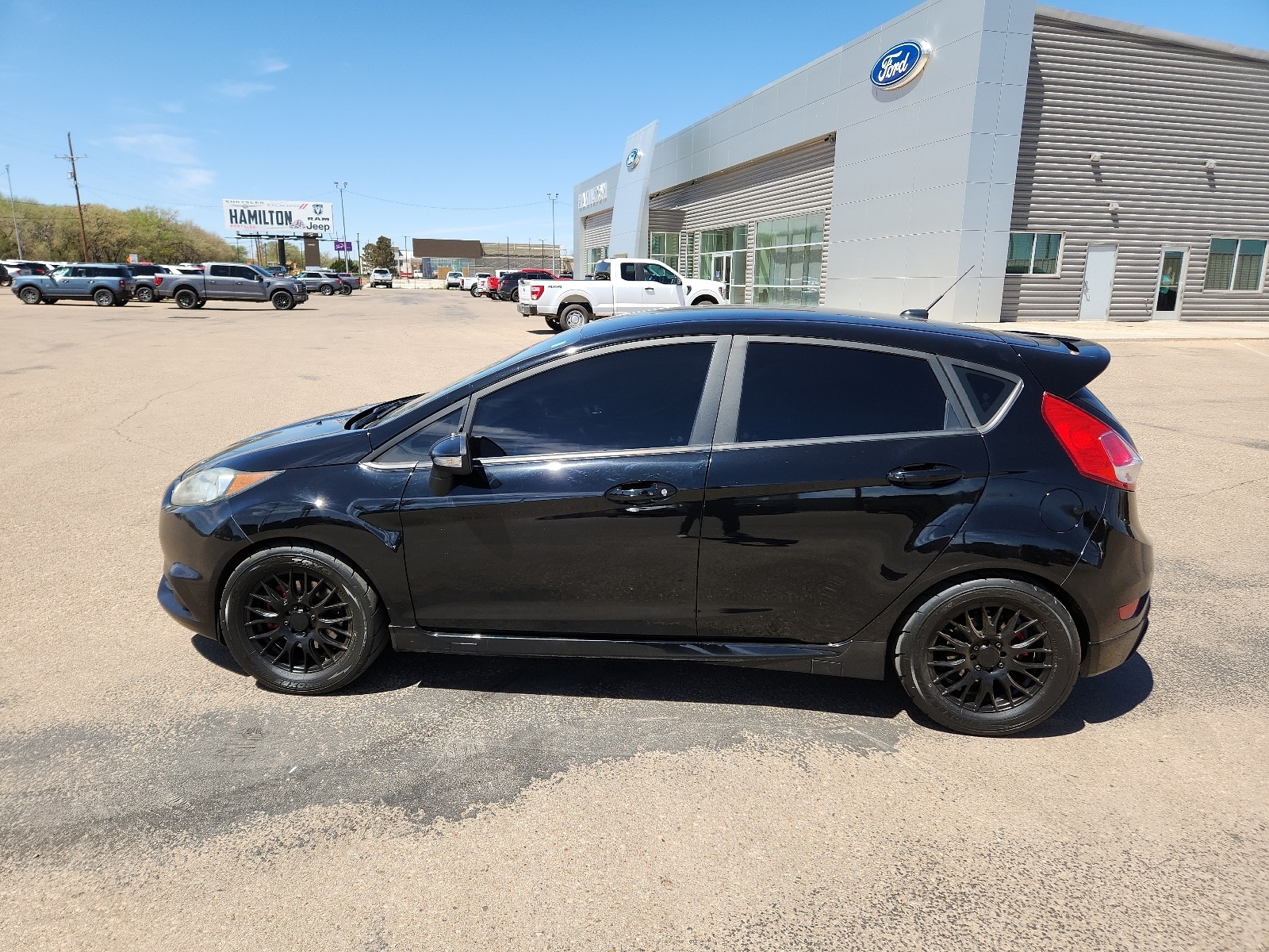 Used 2019 Ford Fiesta ST with VIN 3FADP4GX9KM151982 for sale in Portales, NM