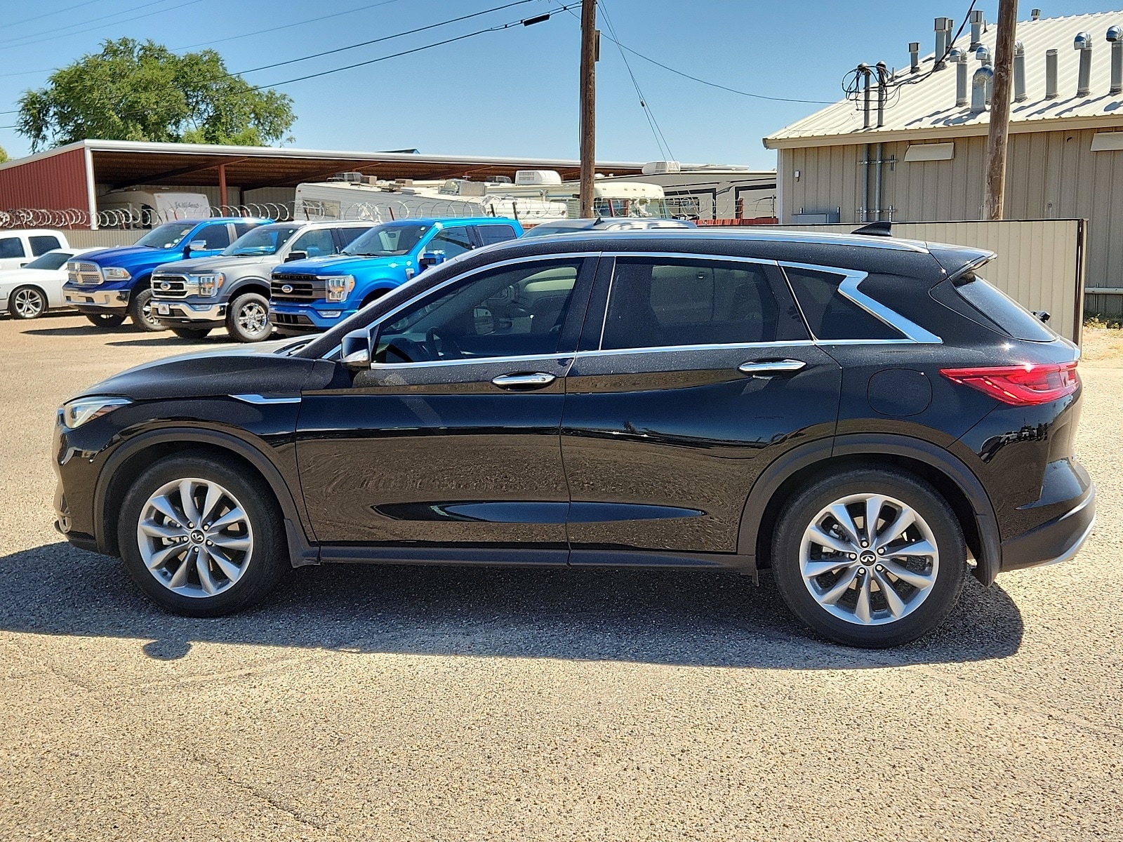 Used 2021 INFINITI QX50 Essential with VIN 3PCAJ5CB8MF111771 for sale in Portales, NM