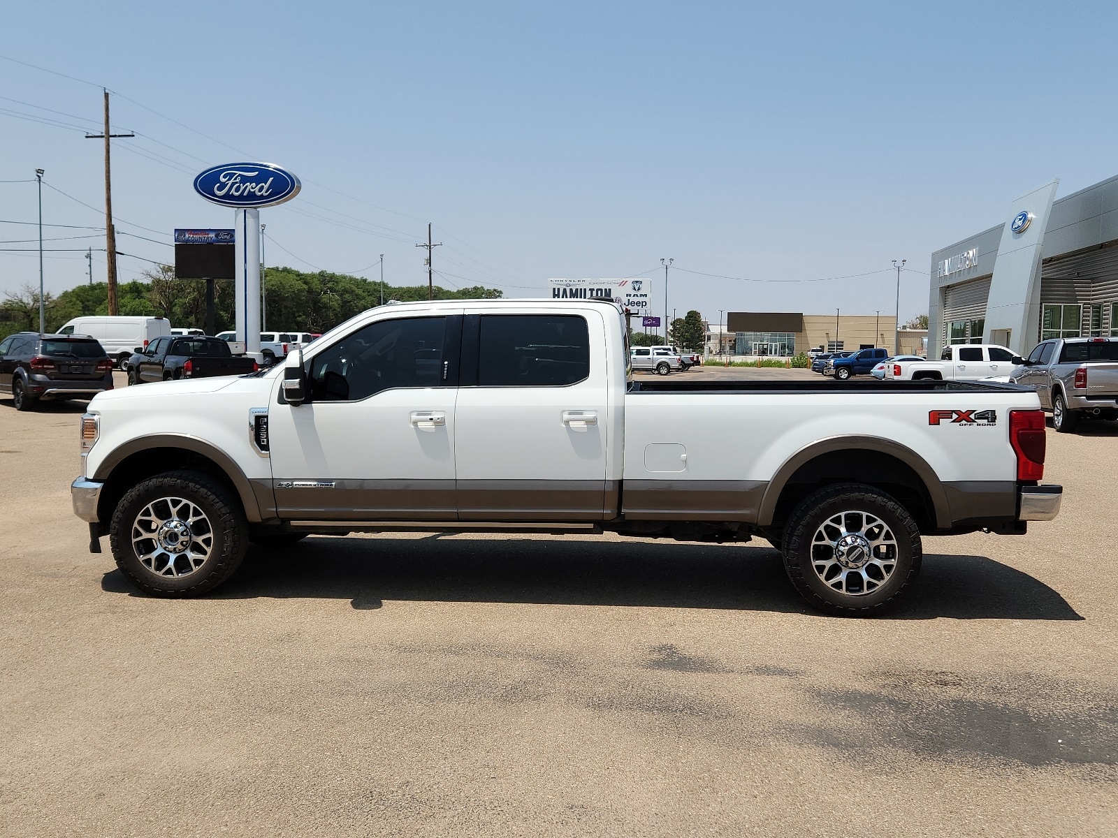 Used 2022 Ford F-350 Super Duty Lariat with VIN 1FT8W3BT2NEE85696 for sale in Portales, NM