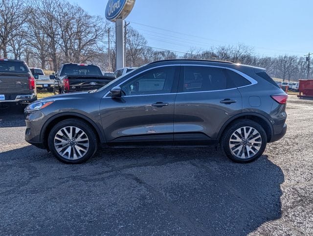 Used 2020 Ford Escape Titanium with VIN 1FMCU9J92LUB08079 for sale in Crane, MO