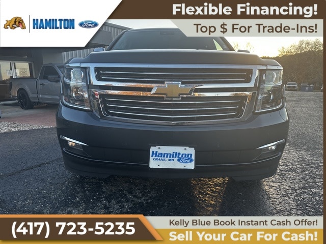 Certified 2020 Chevrolet Tahoe Premier with VIN 1GNSKCKC5LR134568 for sale in Crane, MO