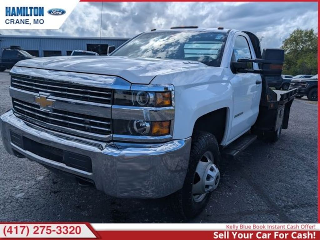 Used 2016 Chevrolet Silverado 3500HD Chassis WT Truck Regular Cab