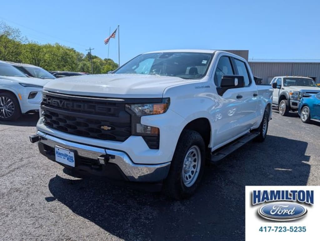 Used 2022 Chevrolet Silverado 1500 Work Truck Truck Crew Cab