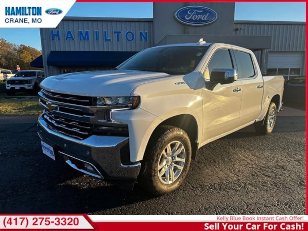 Used 2021 Chevrolet Silverado 1500 LTZ Truck Crew Cab