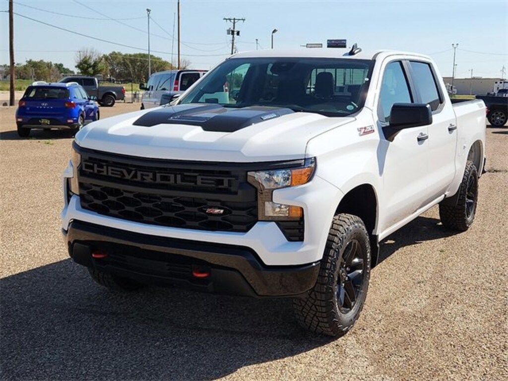 New 2025 Chevrolet Silverado 1500 Custom Trail Boss Truck Crew Cab