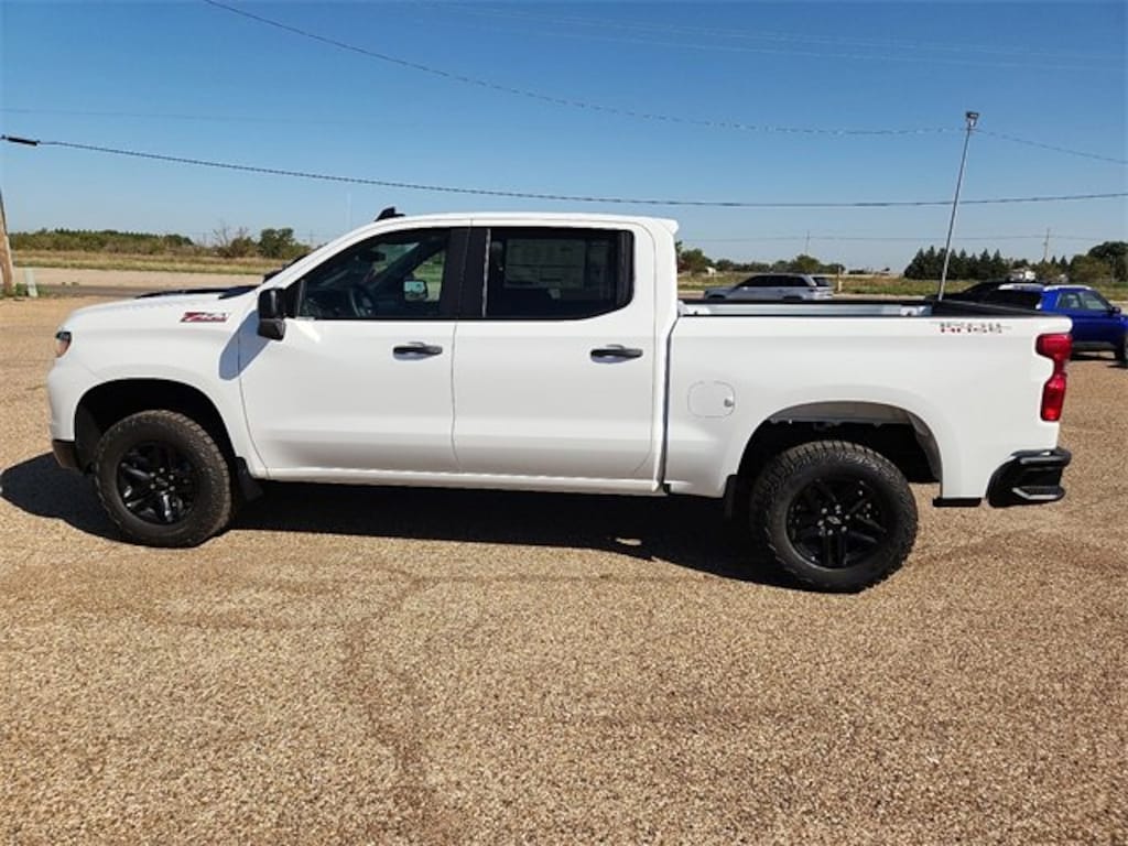 New 2025 Chevrolet Silverado 1500 Custom Trail Boss Truck Crew Cab