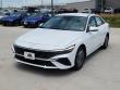 New 2025 Hyundai Elantra Hybrid Blue Sedan