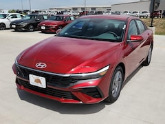 2025 Hyundai Elantra Hybrid Blue Sedan