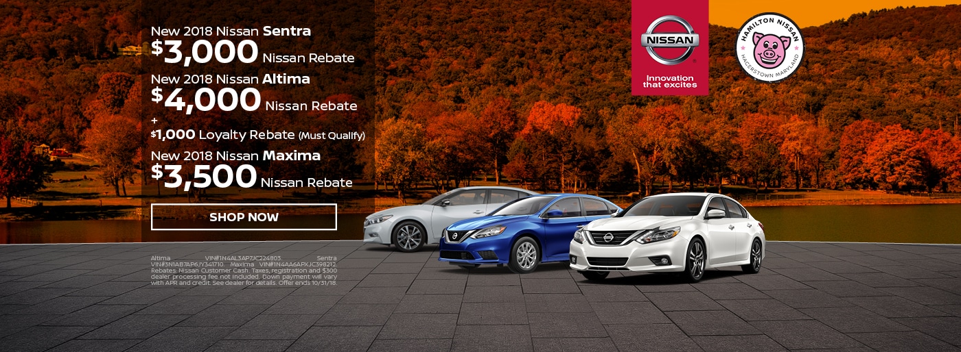 Hamilton Nissan Serving Frederick, Waynesboro, Martinsburg & Chambersburg New & Used Car