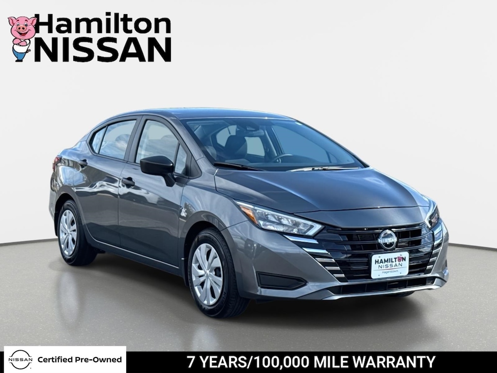 Certified 2025 Nissan Versa 1.6 S Sedan