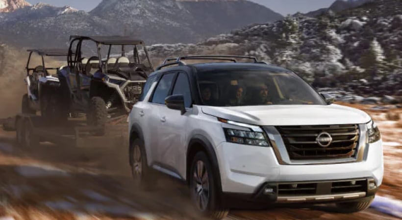 Nissan SUV Towing ATVs