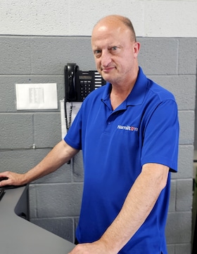 Staff member Larry Cavagnaro from ID_3a15f3e83405
