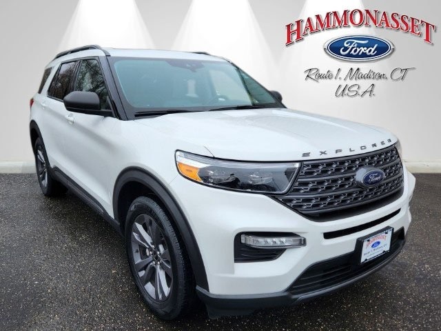 Certified 2021 Ford Explorer XLT with VIN 1FMSK8DH4MGB27392 for sale in Madison, CT