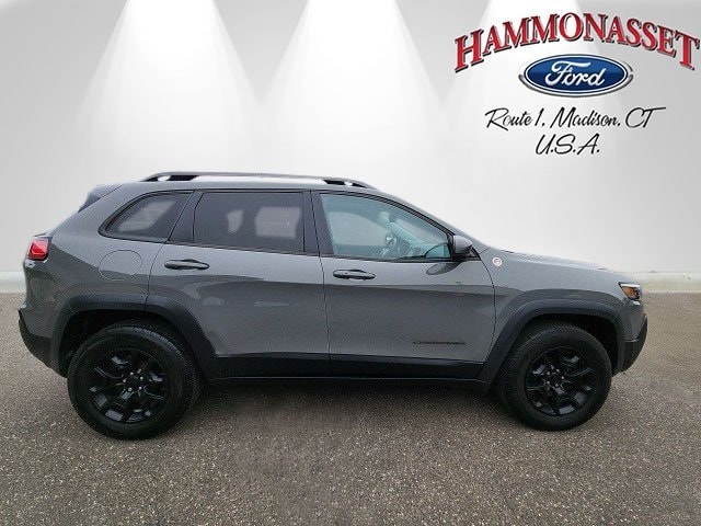 Certified 2019 Jeep Cherokee Trailhawk Elite with VIN 1C4PJMBX2KD390480 for sale in Madison, CT