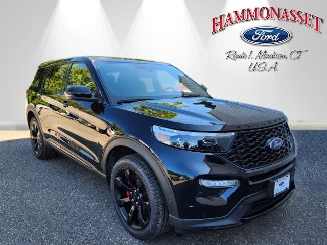 Used 2021 Ford Explorer ST with VIN 1FM5K8GC0MGC07706 for sale in Madison, CT