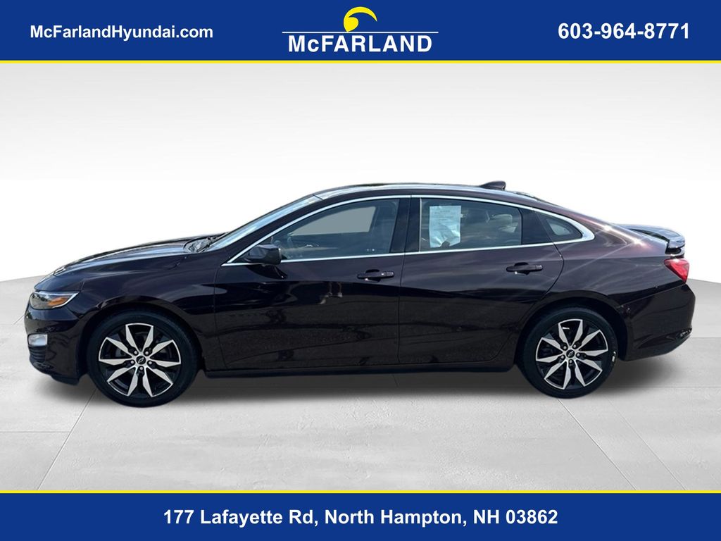 Used 2020 Chevrolet Malibu RS with VIN 1G1ZG5ST3LF084476 for sale in North Hampton, NH