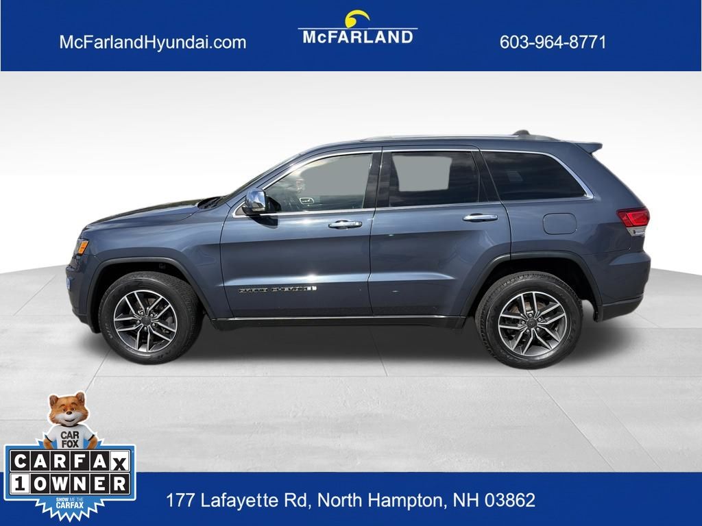 Used 2020 Jeep Grand Cherokee Limited with VIN 1C4RJFBG0LC109143 for sale in North Hampton, NH