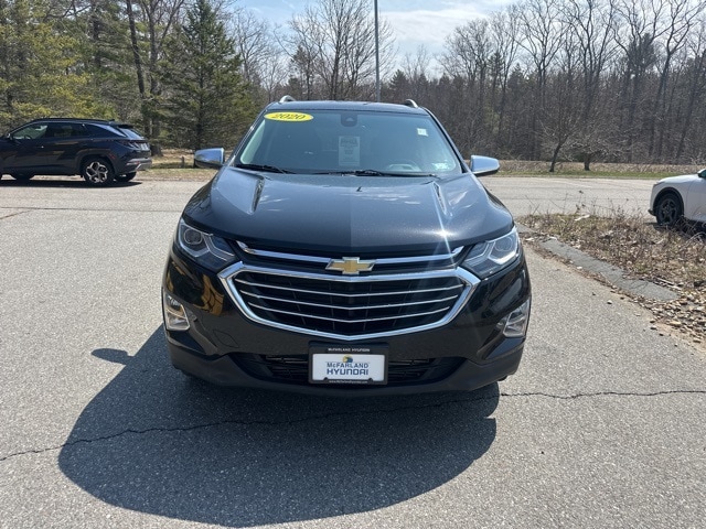 Used 2020 Chevrolet Equinox Premier with VIN 2GNAXXEV3L6276866 for sale in North Hampton, NH