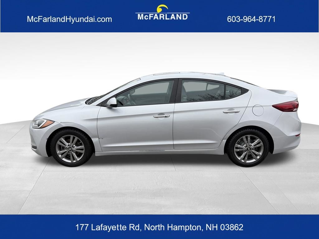 Used 2018 Hyundai Elantra Value Edition with VIN KMHD84LF7JU503015 for sale in North Hampton, NH