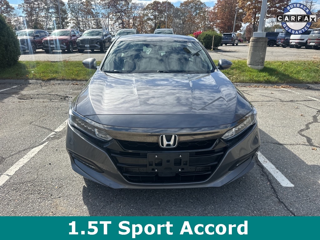 Used 2018 Honda Accord Sport with VIN 1HGCV1F36JA054230 for sale in North Hampton, NH