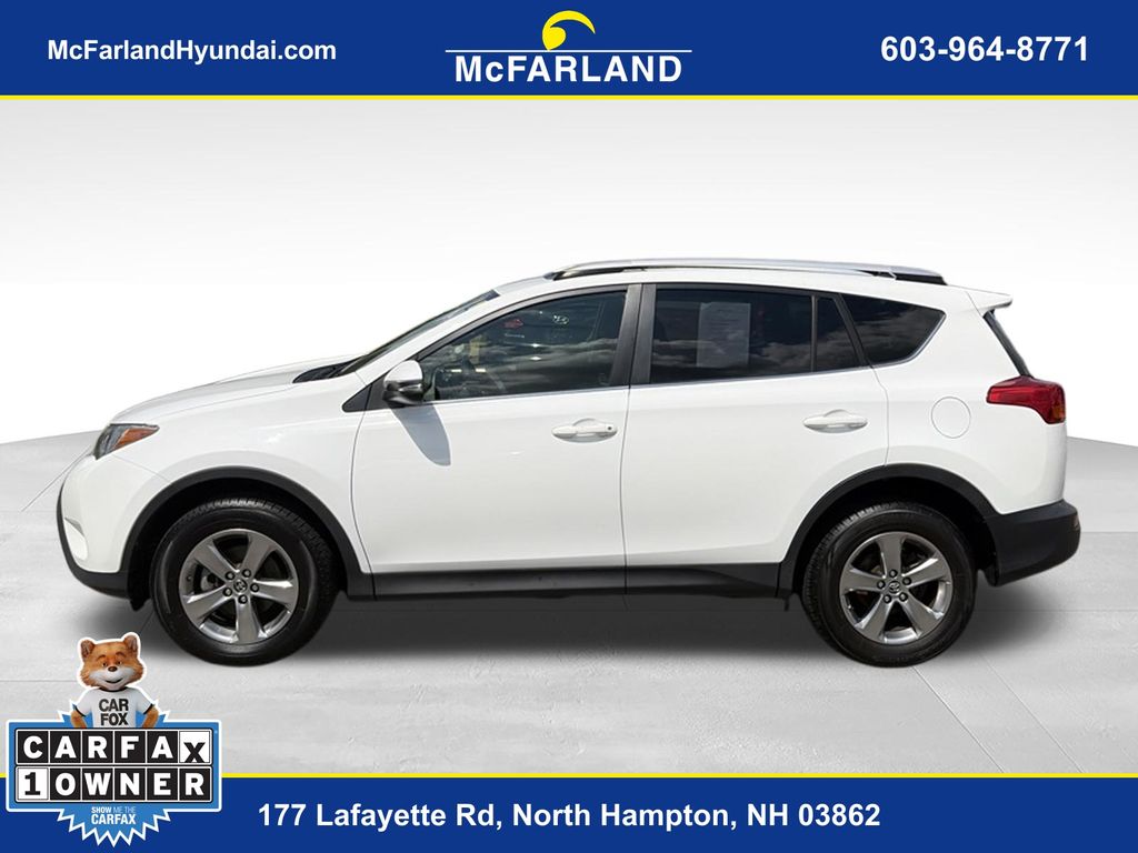 Used 2015 Toyota RAV4 XLE with VIN JTMRFREV7FD116005 for sale in North Hampton, NH
