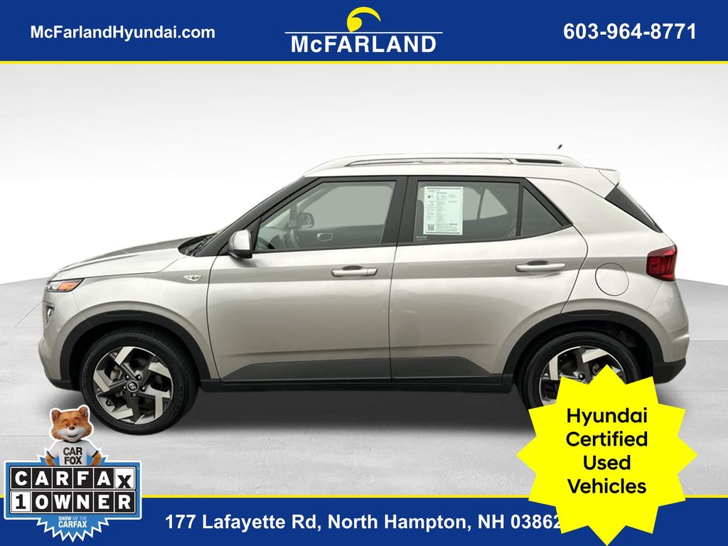 Certified 2023 Hyundai Venue SEL with VIN KMHRC8A37PU260013 for sale in North Hampton, NH