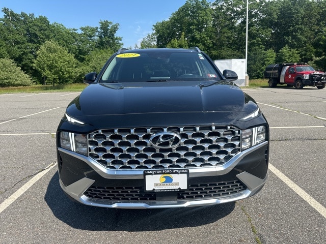 Used 2021 Hyundai Santa Fe SEL with VIN 5NMS2DAJ2MH370938 for sale in North Hampton, NH