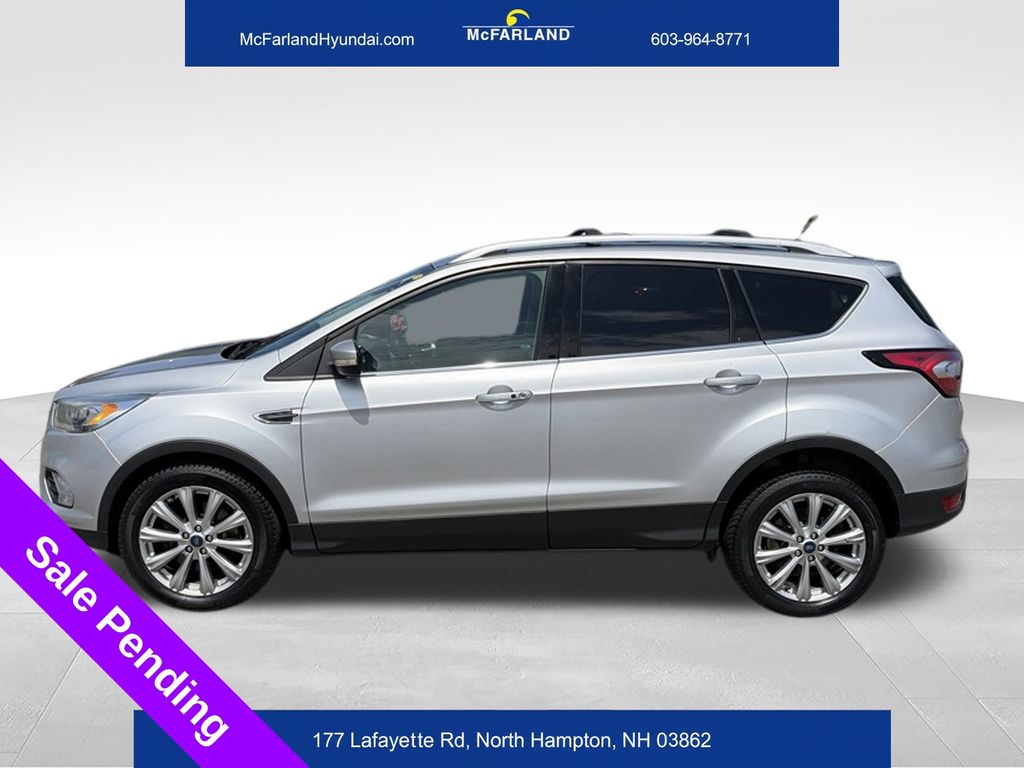 Used 2017 Ford Escape Titanium with VIN 1FMCU9J92HUD97522 for sale in North Hampton, NH
