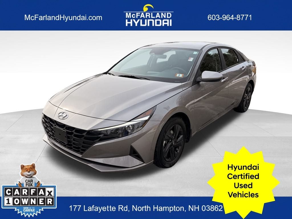 Certified 2023 Hyundai Elantra SEL Sedan