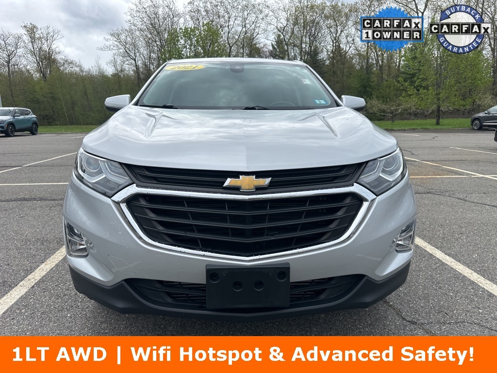 Used 2021 Chevrolet Equinox LT with VIN 3GNAXUEV6MS134237 for sale in North Hampton, NH