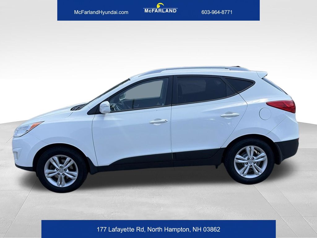 Used 2013 Hyundai Tucson GLS with VIN KM8JU3AC5DU722075 for sale in North Hampton, NH