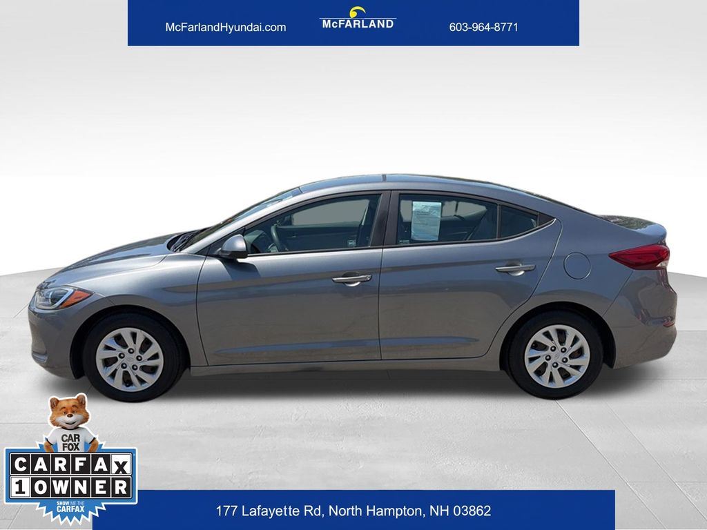 Used 2018 Hyundai Elantra SE with VIN 5NPD74LF6JH294979 for sale in North Hampton, NH
