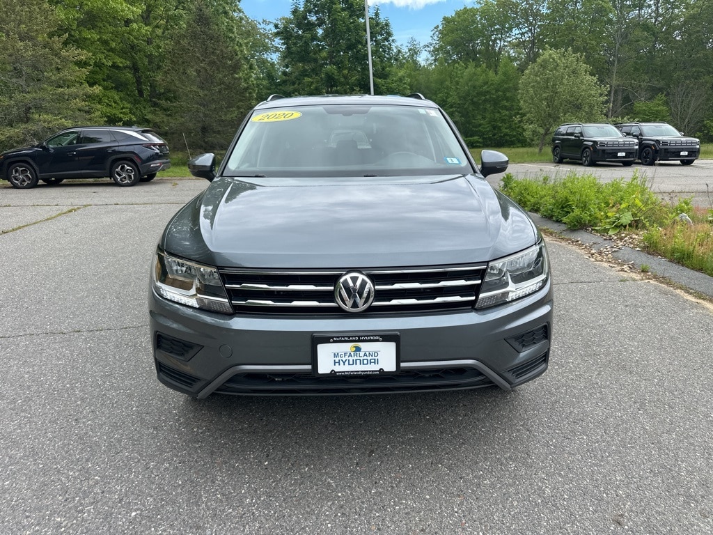 Used 2020 Volkswagen Tiguan SE with VIN 3VV2B7AX1LM130251 for sale in North Hampton, NH