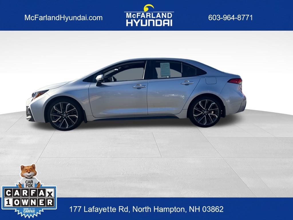 Used 2022 Toyota Corolla SE with VIN JTDS4MCE0N3513427 for sale in North Hampton, NH
